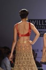 Model walk the ramp for Bhanuni by Jyoti Sharma Show at Wills Lifestyle India Fashion Week 2012 day 3 on 8th Oct 2012 (111).JPG